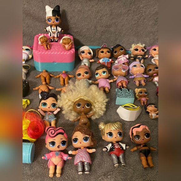 101 Glitter LOL Doll Pet Babies Accessory Toy Lot - Picture 3 of 8
